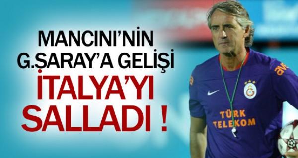 Mancini'nin gelii talya'y sallad